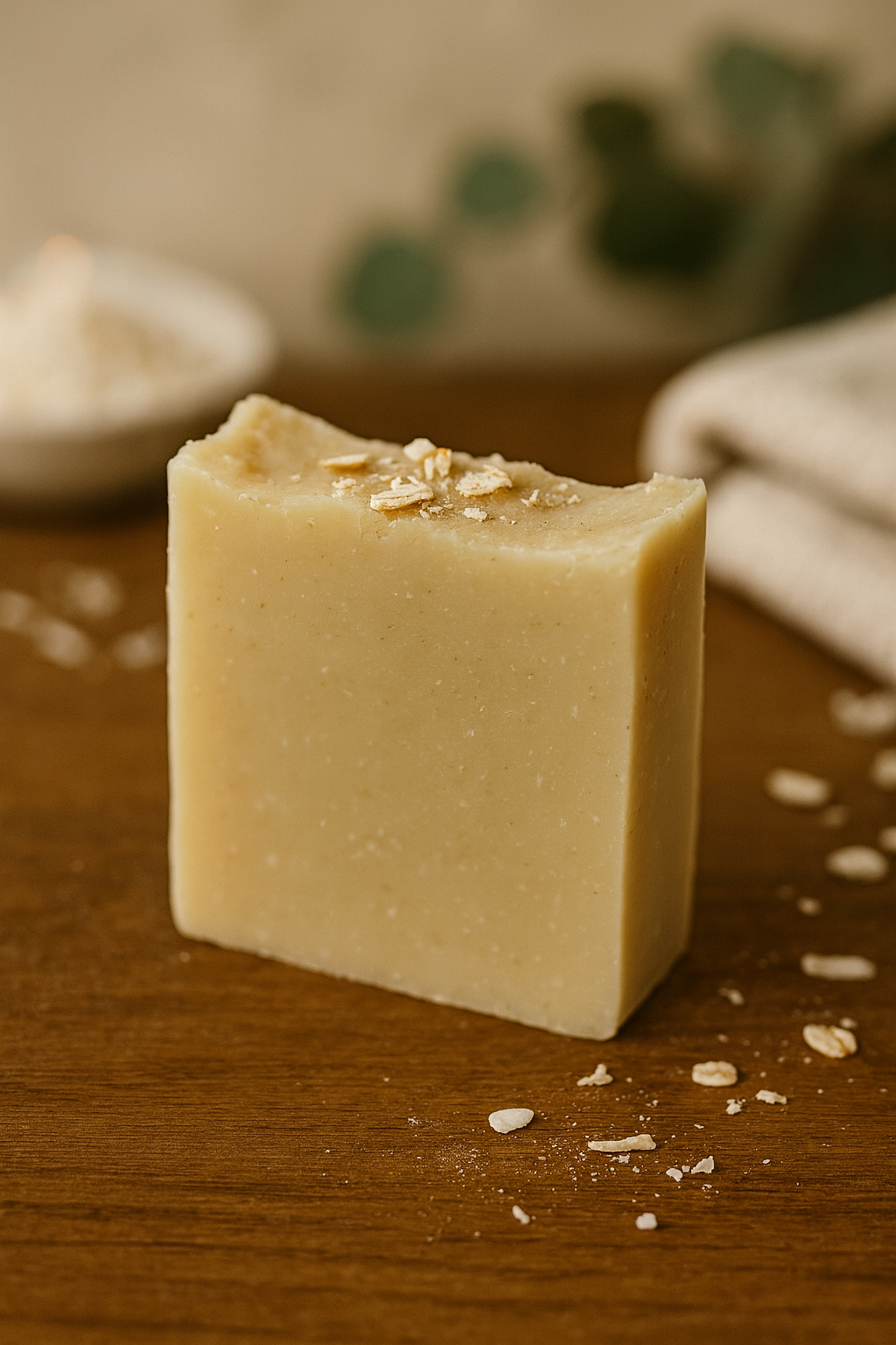 Golden Oat & Honey – Moisturizing Honey & Oatmeal Soap