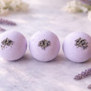 Botanical Essential Oil Bath Bombs Collection - Lavender Essential Oil