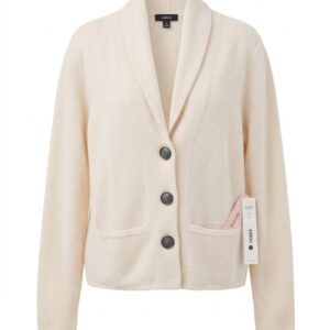 Aqua 100% Cashmere Ivory Cardigan Size XXL