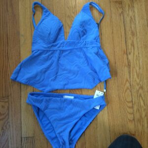 bar III Sky Blue Bikini Set Size S