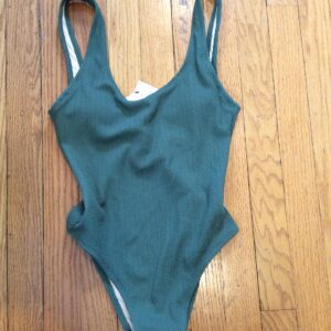 Cotton On Body Teal Classic One Piece Swimsuit Size XS