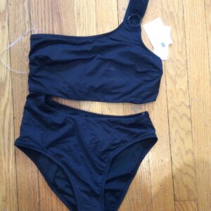 Jessica Simpson Black Bikini Set Size M