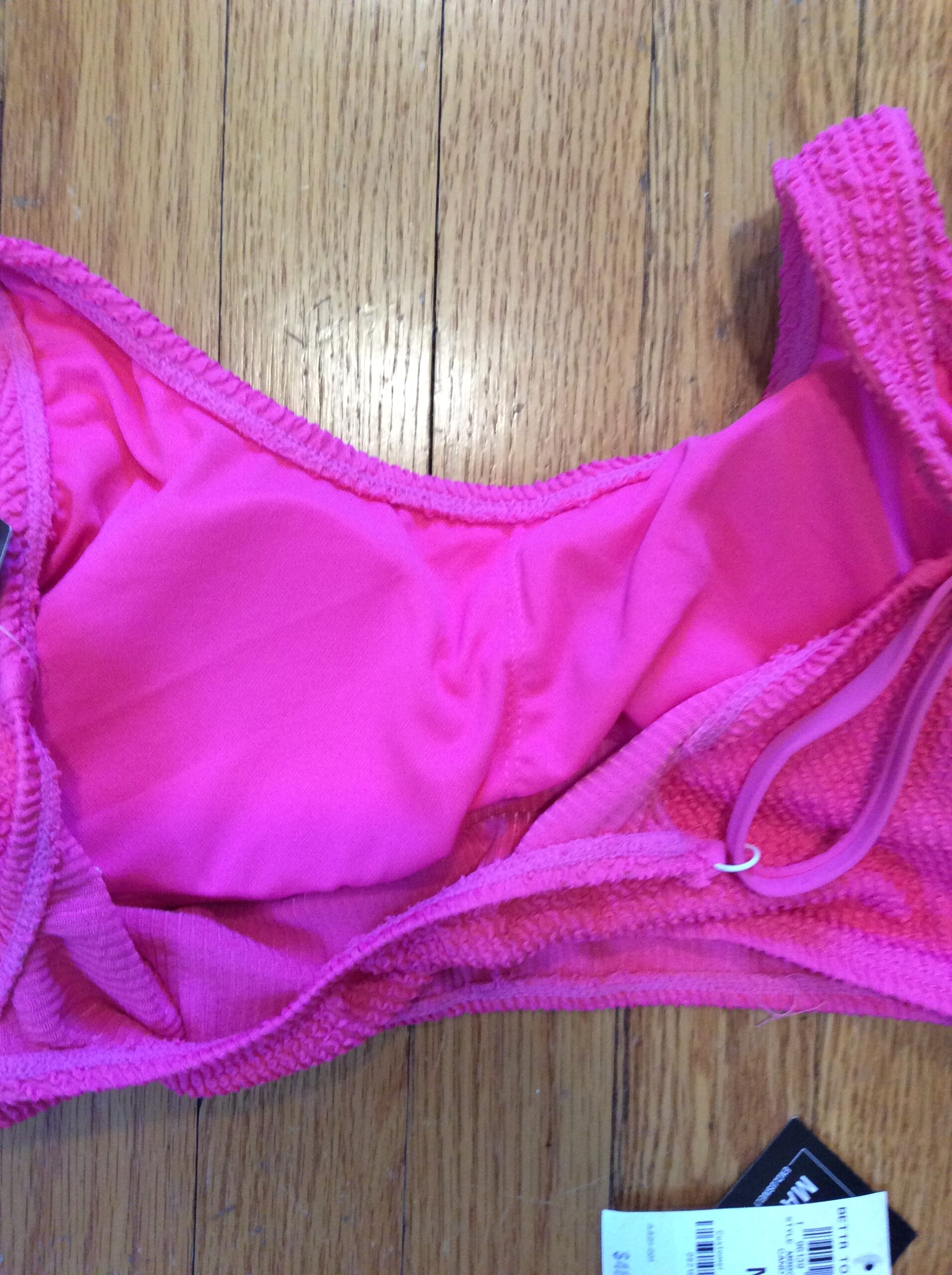 bar III Hot Pink Bikini Set Size M - Image 4