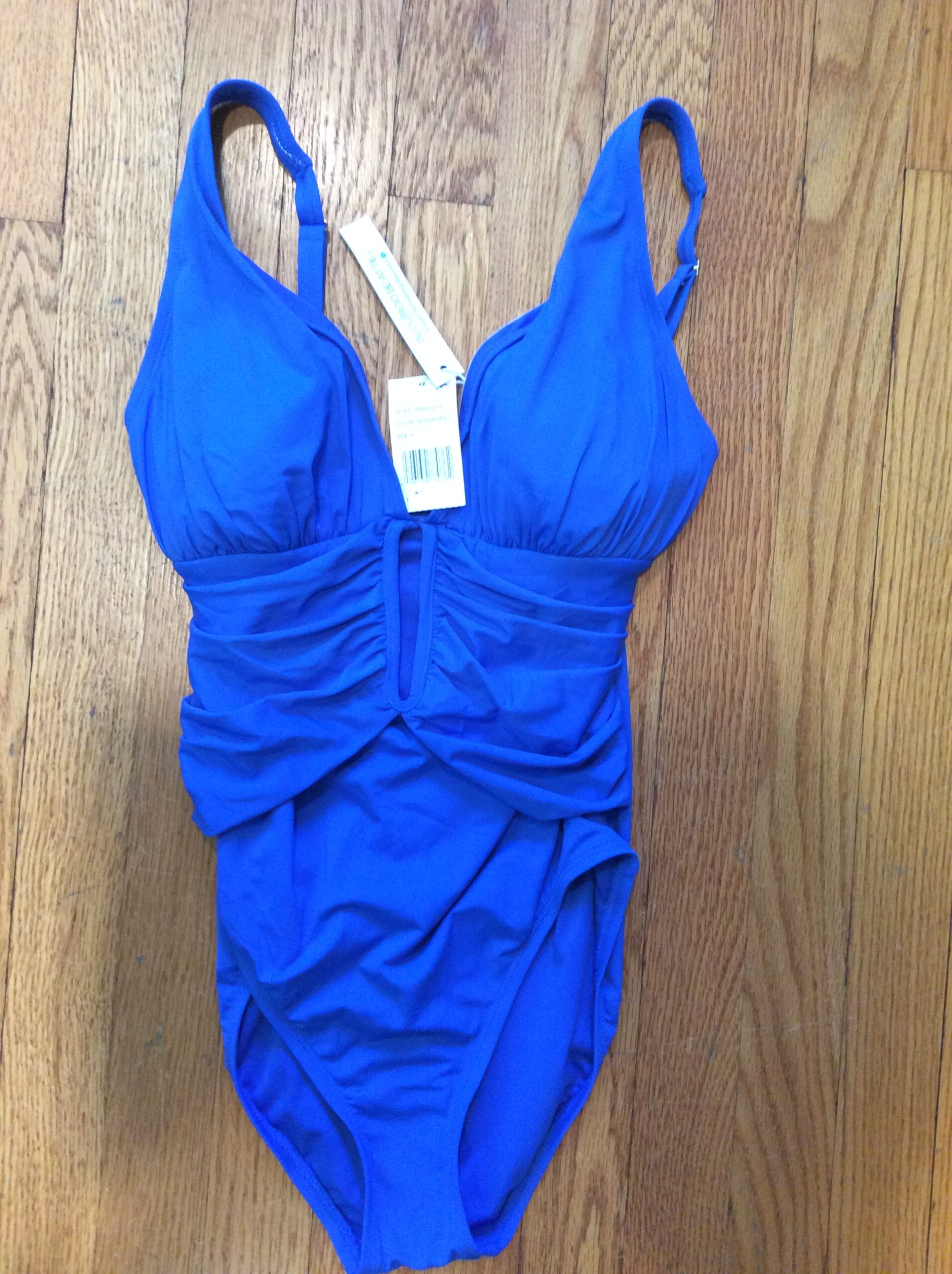 Bleu Rod Beat Royal Blue One Piece Swimsuit Size 4 - Image 2