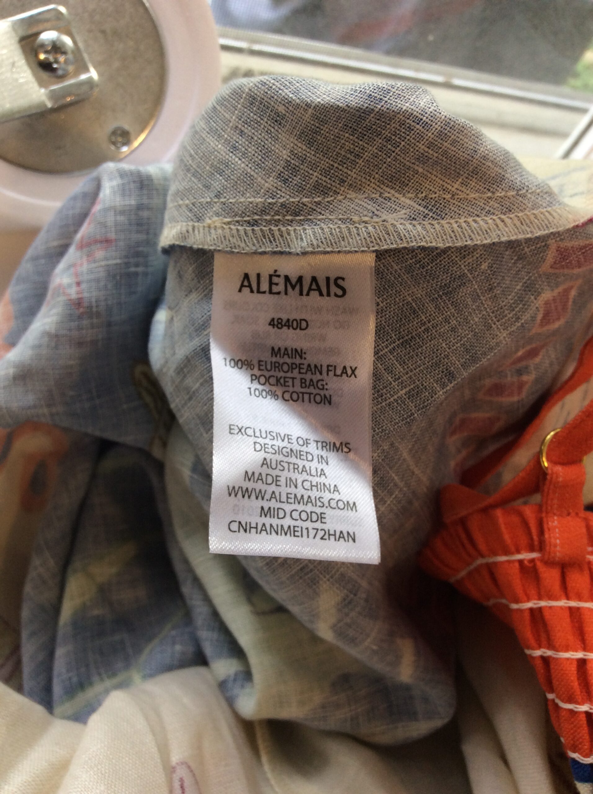 Alemais surrealist printed flax midi dress Size 4 - Image 10