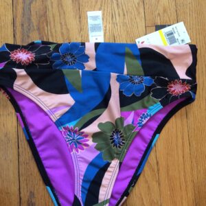 Salt & Cove Multicolor Floral Bikini Bottom Women's Size M NWT