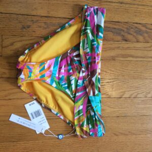 Bleu Rod Beattie Multicolor Floral Swim bottom Women's Size 6 NWT Tropical