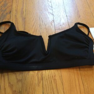 Salt & Cove Black Bralette Bikini Top Women's Size S NWT