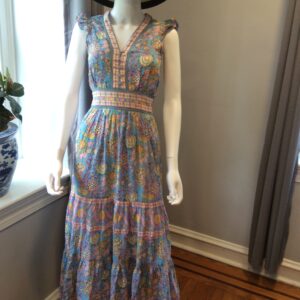 Alicia Bell Boho Print Maxi Dress Women's Sleeveless Dress Size XS