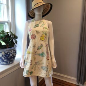 Alemais Butterfly Print Sundress Women's Sleeveless Dress Size 6