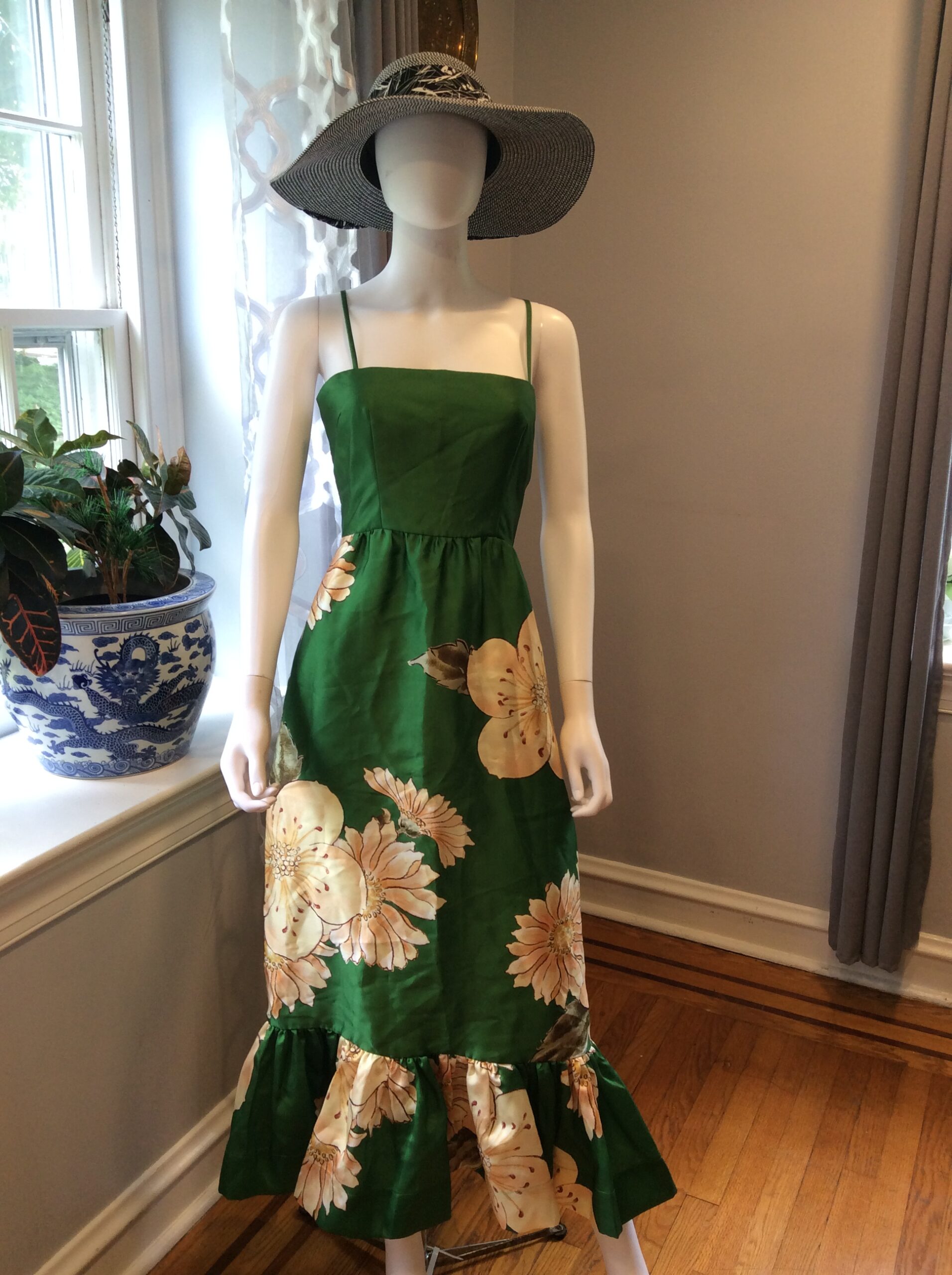 Alemais Sage Midi Dress Size 8