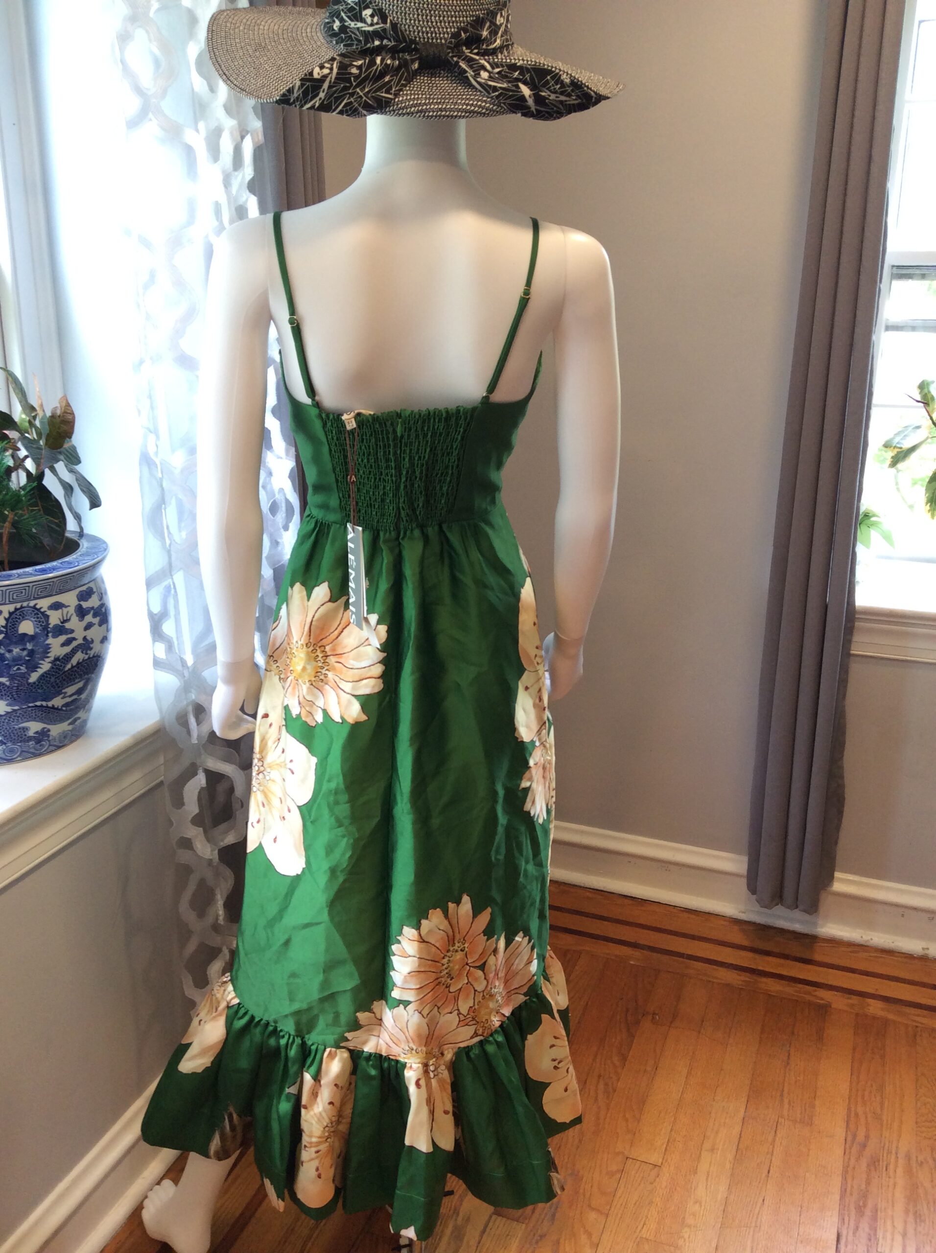 Alemais Sage Midi Dress Size 8 - Image 4