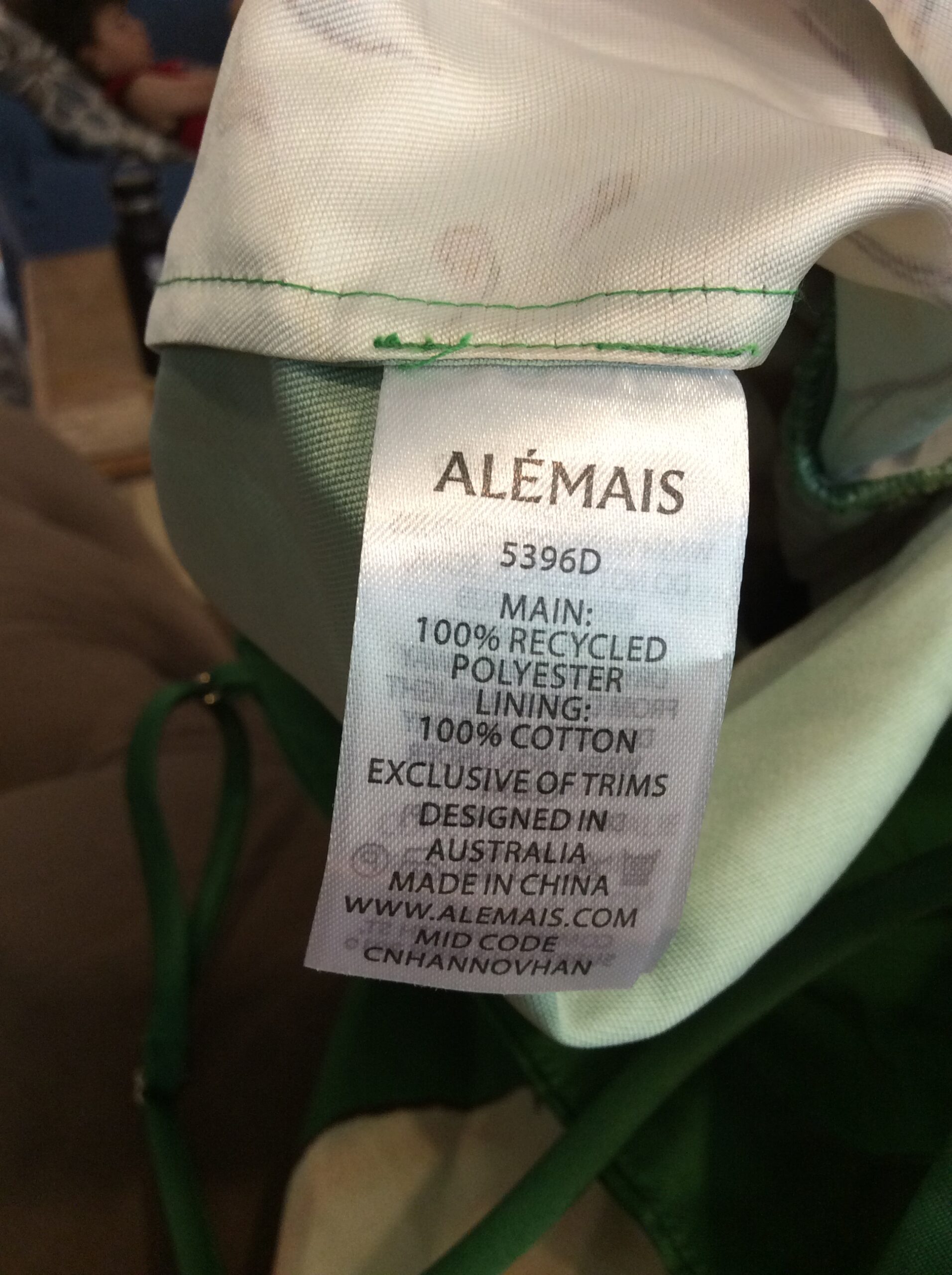 Alemais Sage Midi Dress Size 8 - Image 5
