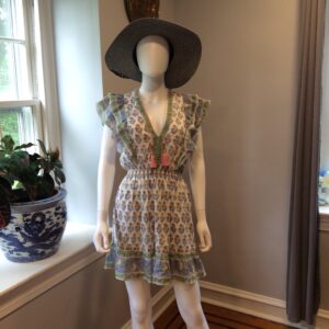 Alicia Bell phoebe ruffle mini dress Size M
