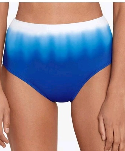Lauren Ralph Lauren Blue Ombre Bikini Bottom NWT Women's Swimwear Size 8