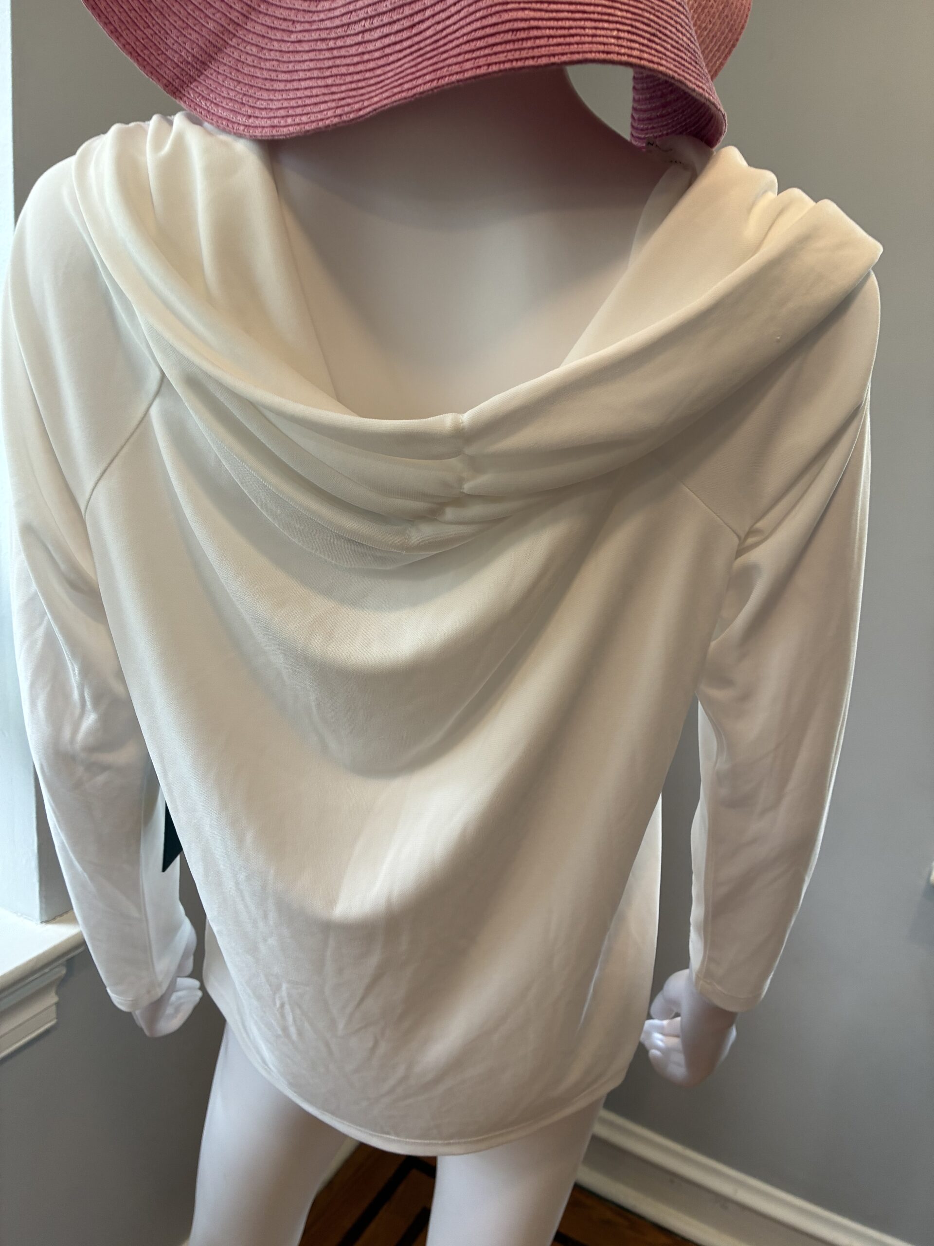 Donna Karan Women's Off-the-Shoulder Long-Sleeve Top Size XL - Image 4