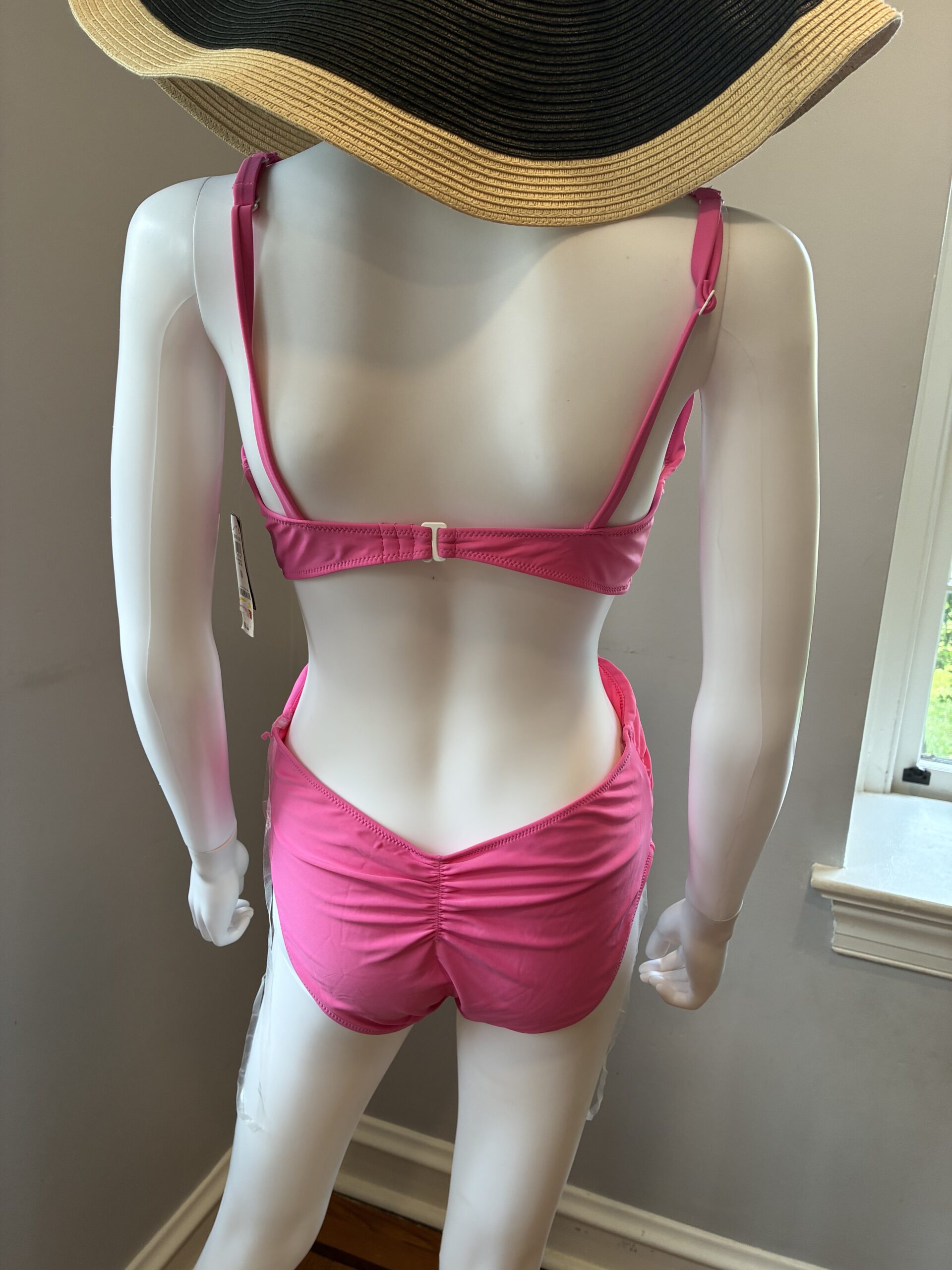 Bar III Women's Draped Monokini Swimsuit Size M - Image 4