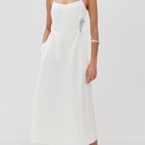 SIMKHAI Brant Midi Dress  Brant Midi Dress Size S