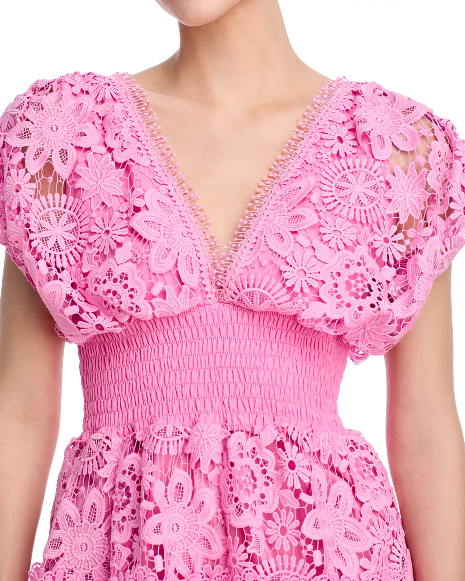 Waimari Morana Lace Embroidered Mini Dress Size XS - Image 2