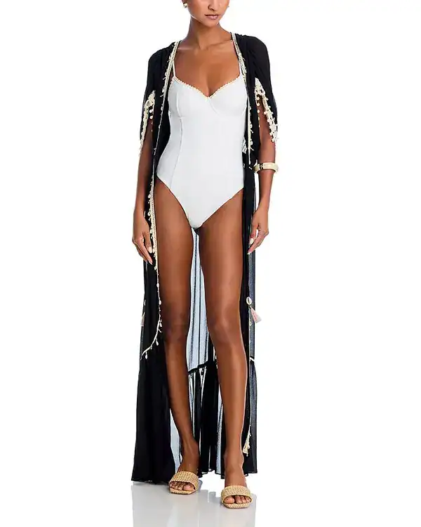 Ramy Brook Nikolai Cover-Up Maxi Dress Size S - Image 11