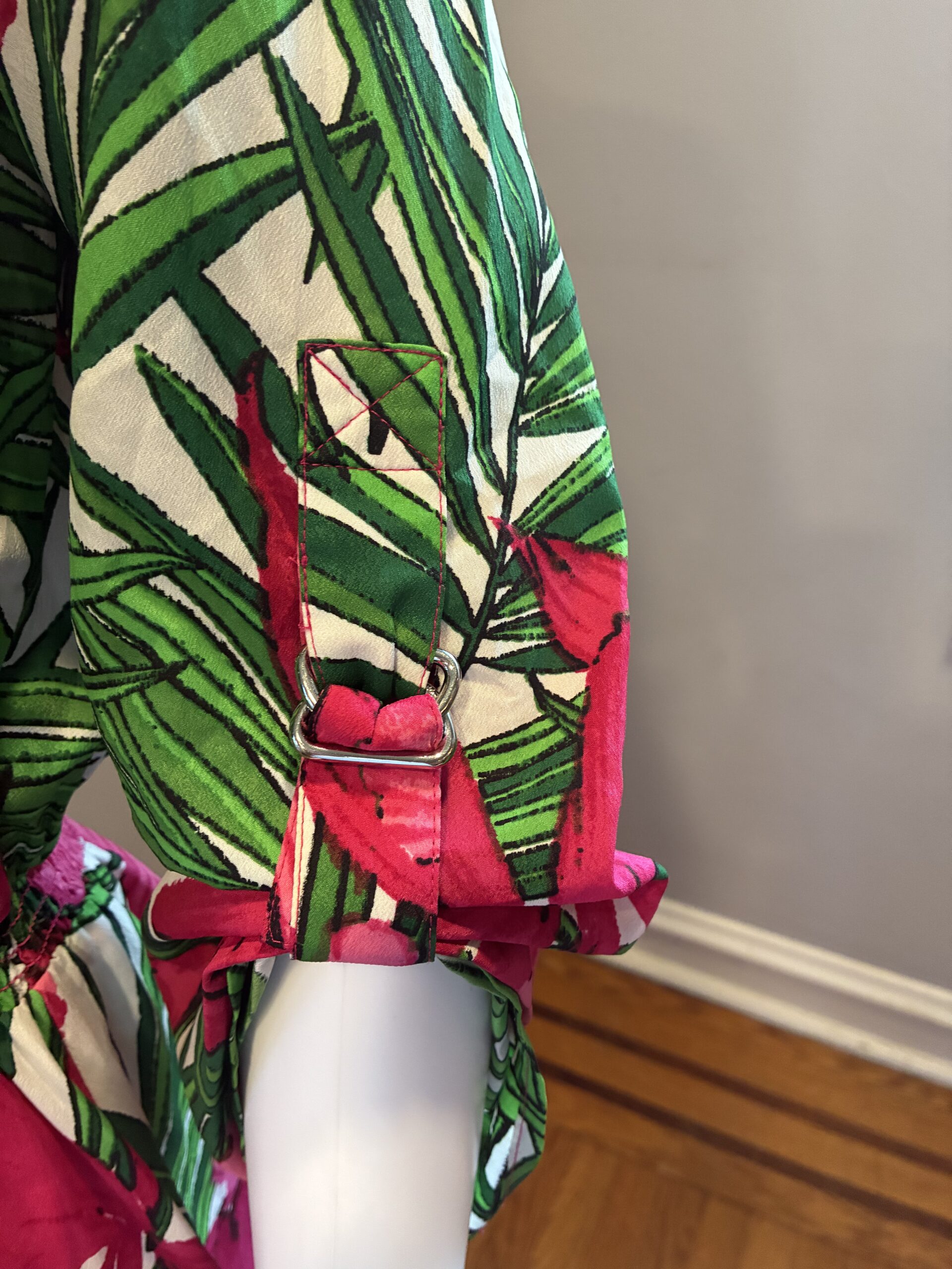 MICHAEL Michael Kors Tropical Flower Dress Size M - Image 4