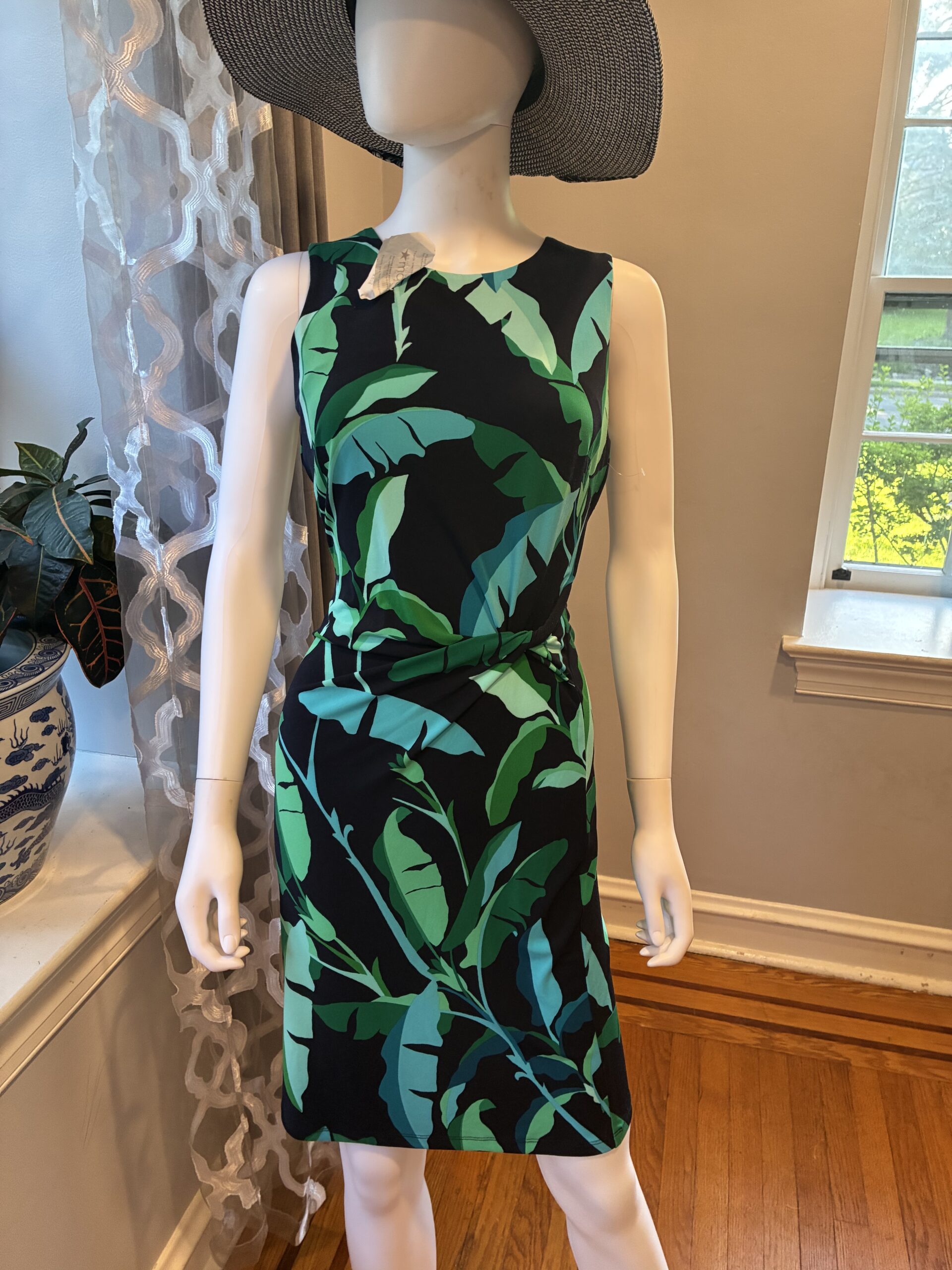Tommy Hilfiger Women's Beverly Hills Twist-Front Jersey Dress Size 2 - Image 6