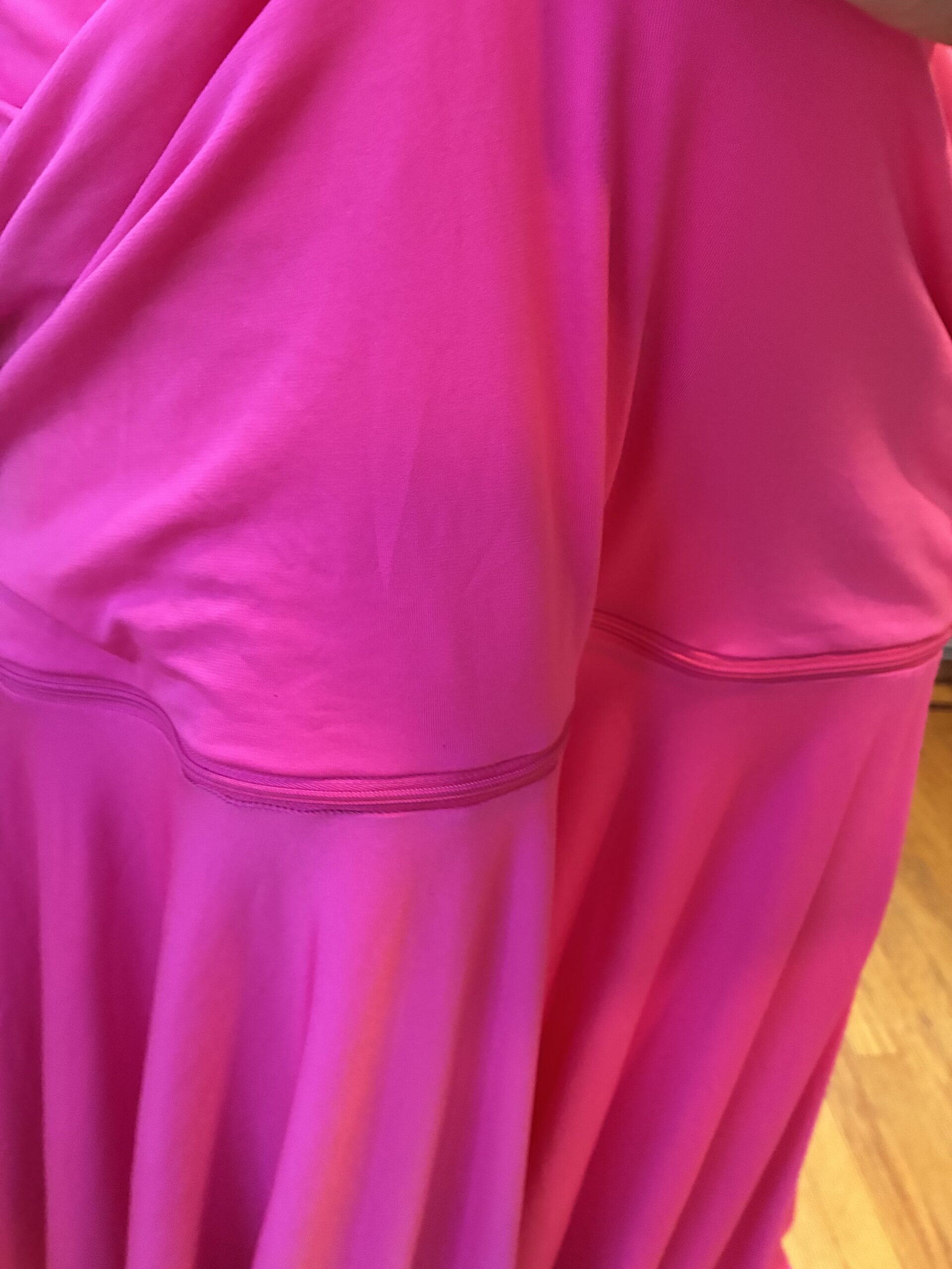 Rene Ruiz Hand Draped 2 in 1 Zip Off Stretch Knit Dress Size 10 - Image 6