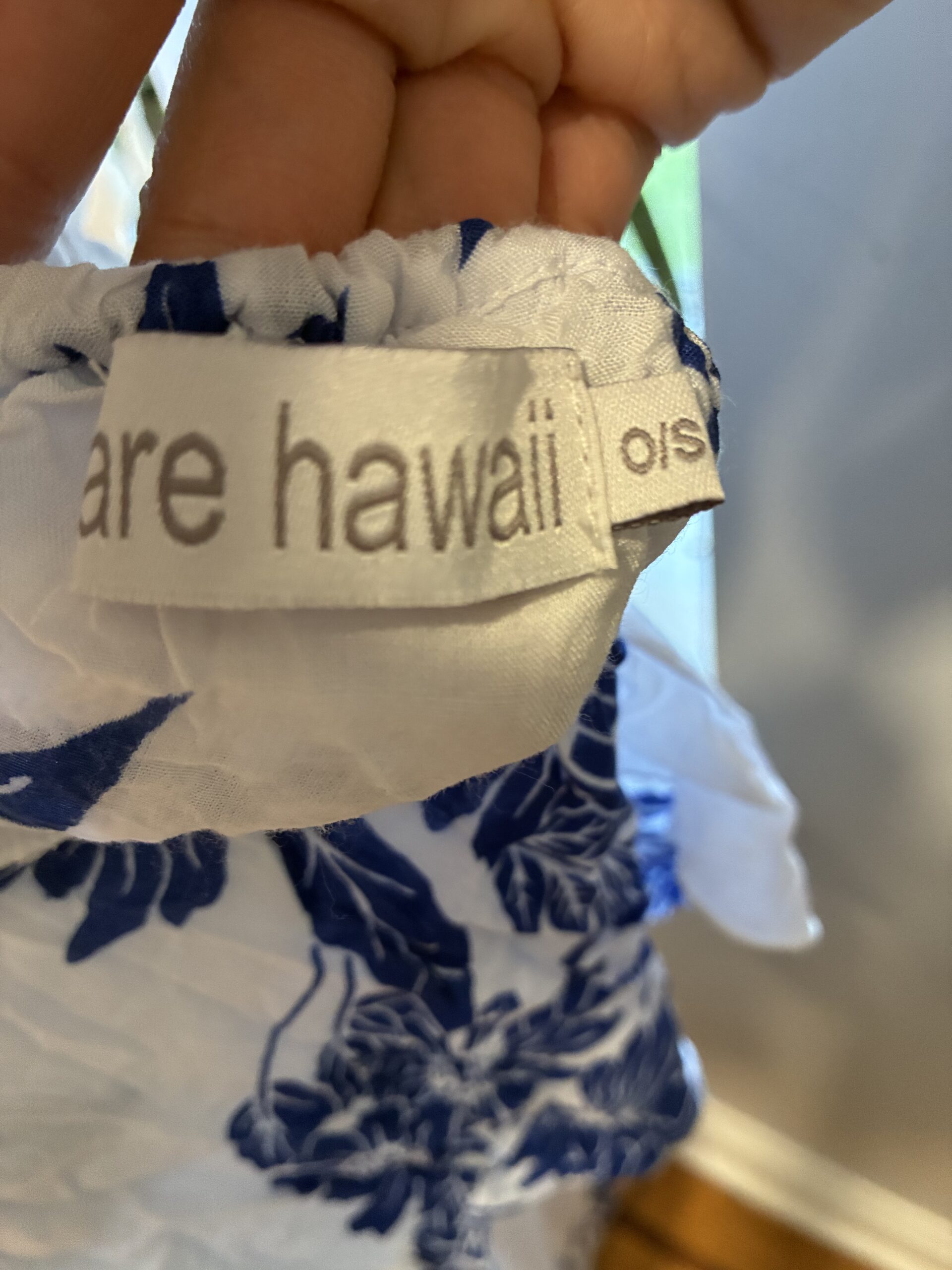 Tiare Hawaii Maldives Maxi blue floral dress Size 0 - Image 2